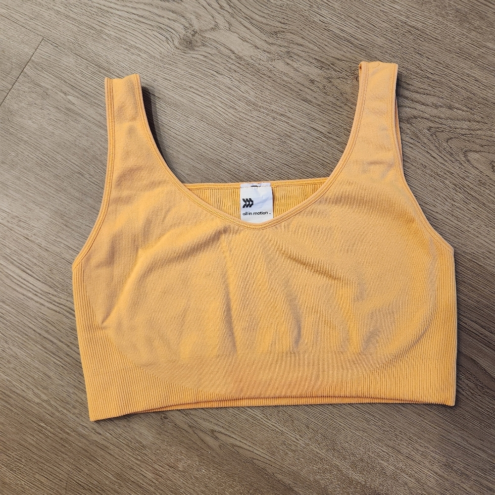 All in Motion ribbed bra top